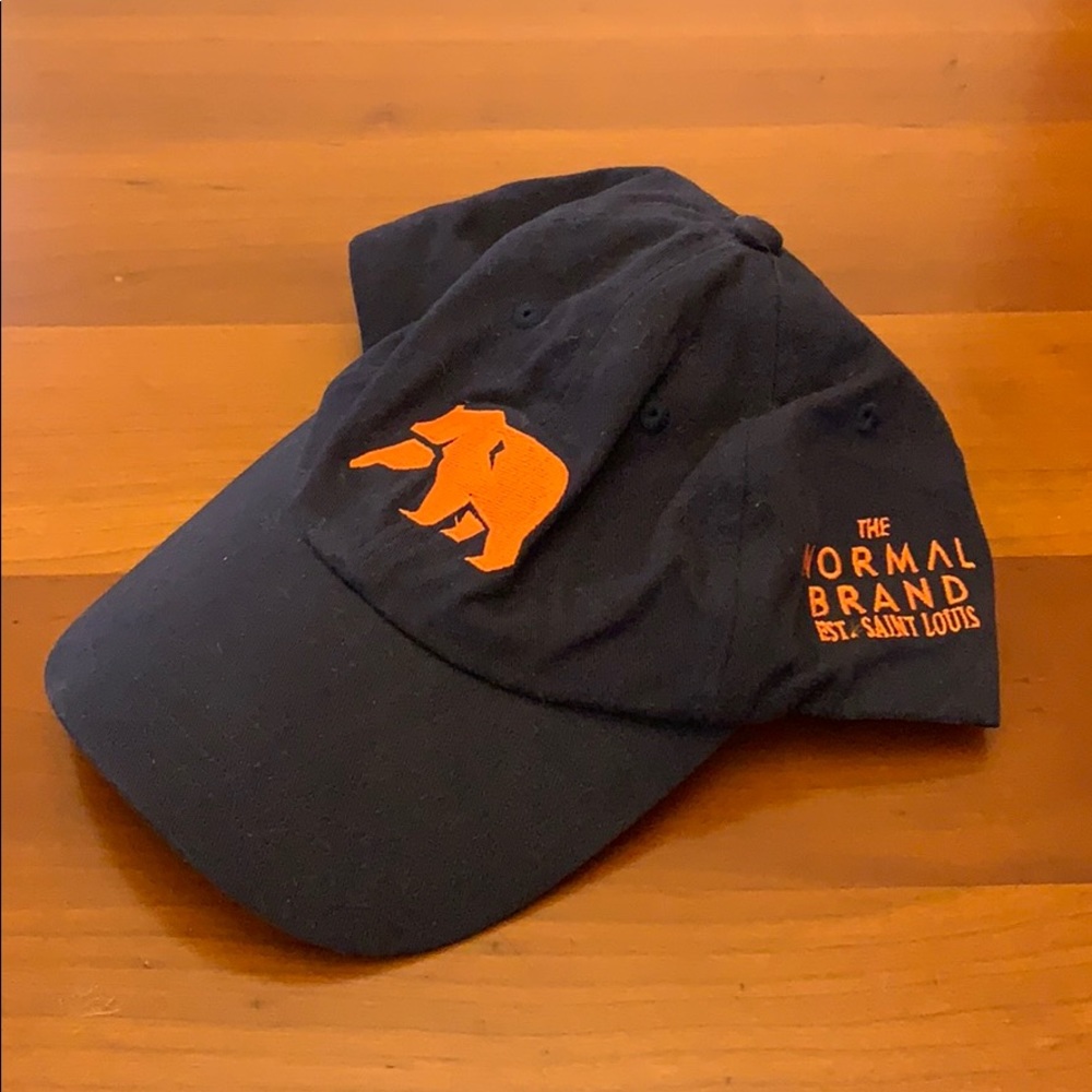 Blue & Orange Normal Brand Hat